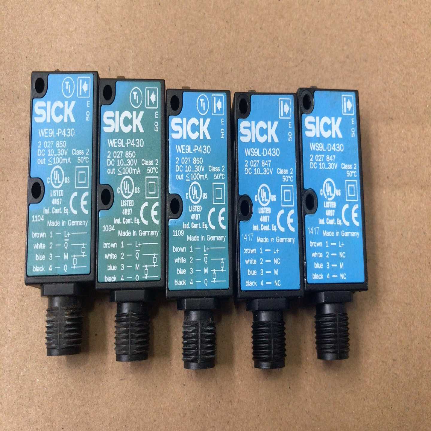 咨询-WE9L-P430WS9L-D430施克西克对射激光传