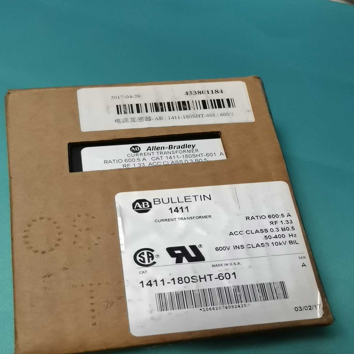 询价拍~AB 罗克韦尔电流互感器1411-180SHT-6013