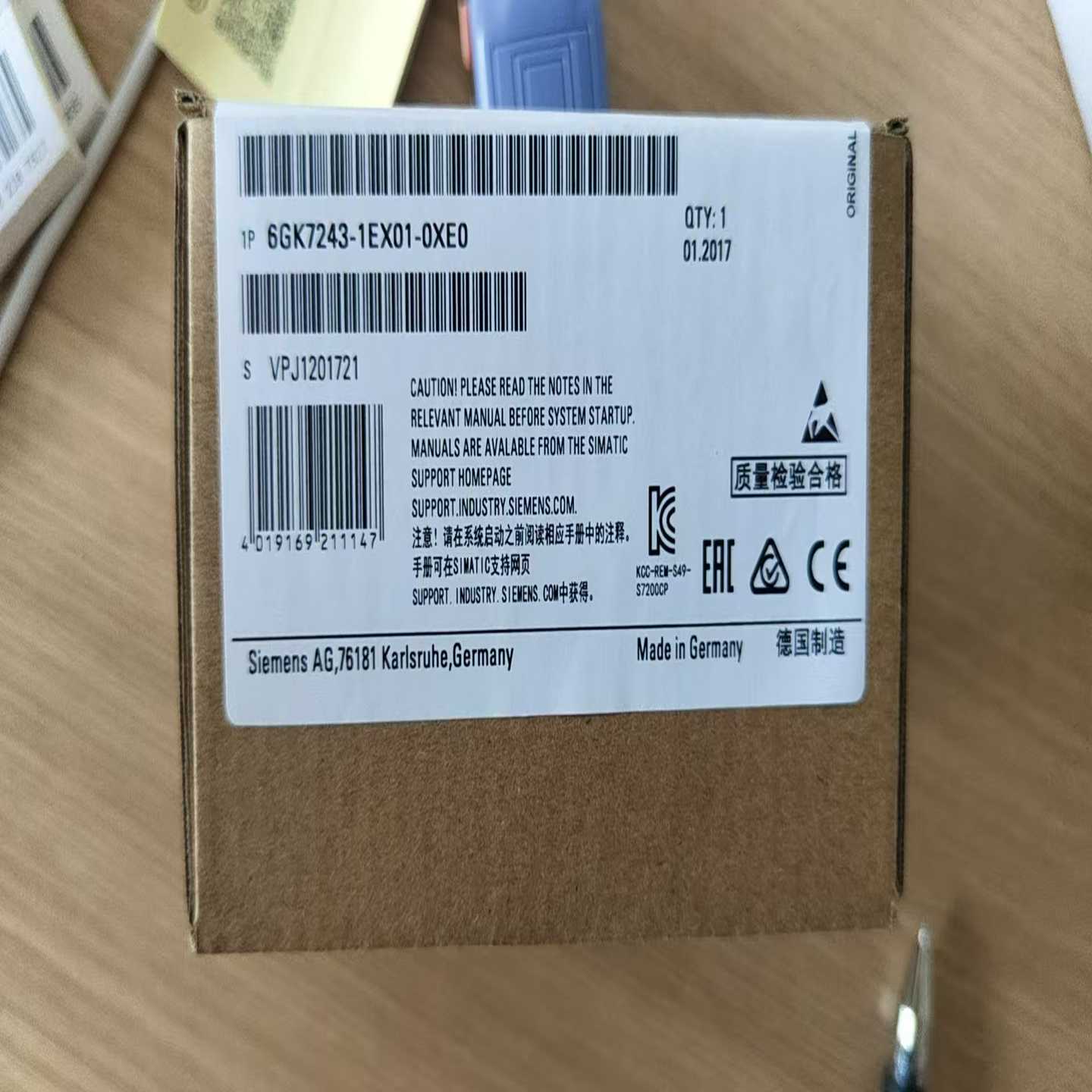 6GK7243-1EX01-0XE0未开封询价