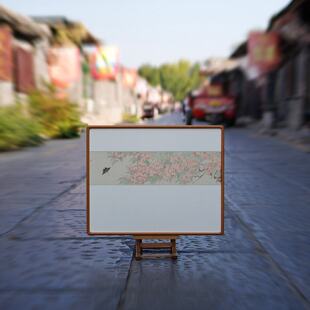 卧室床头装饰画花鸟新中式寓意好民宿酒店样板间高级感中古风挂画