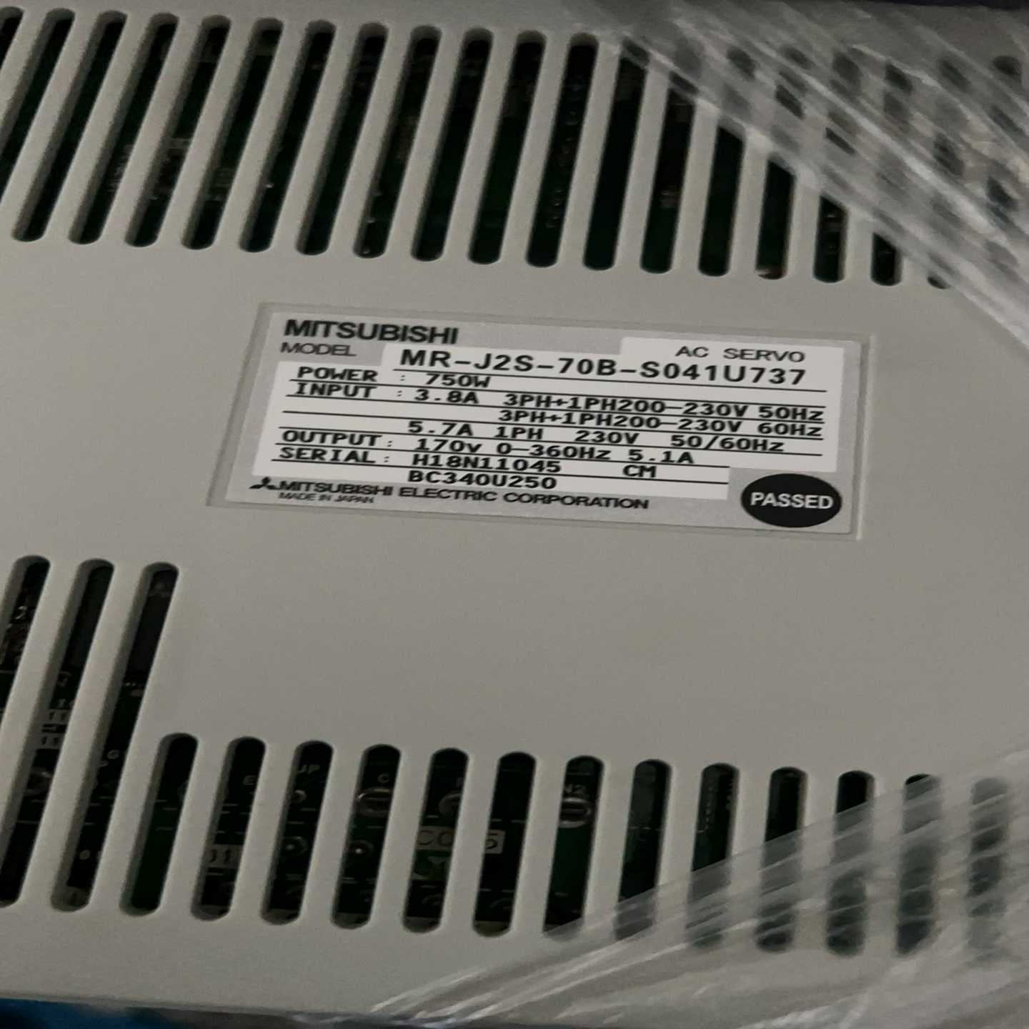 【议价】MR-J2S-70B-S041U737成色好、