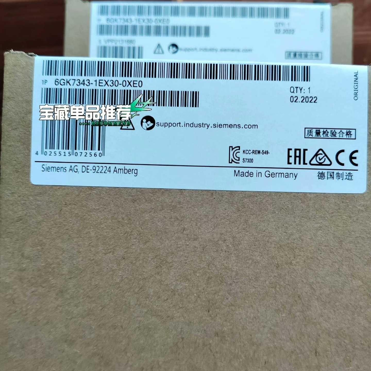 【议价】6GK73431EX300XE0未拆封适用