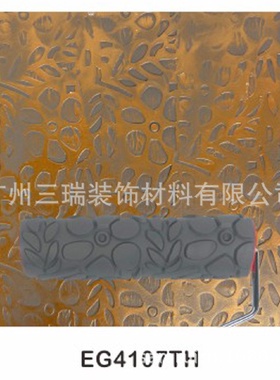 滚筒刷砖纹墙艺工具硅藻泥液体刷头壁纸真石漆橡胶滚轮EG4107TH