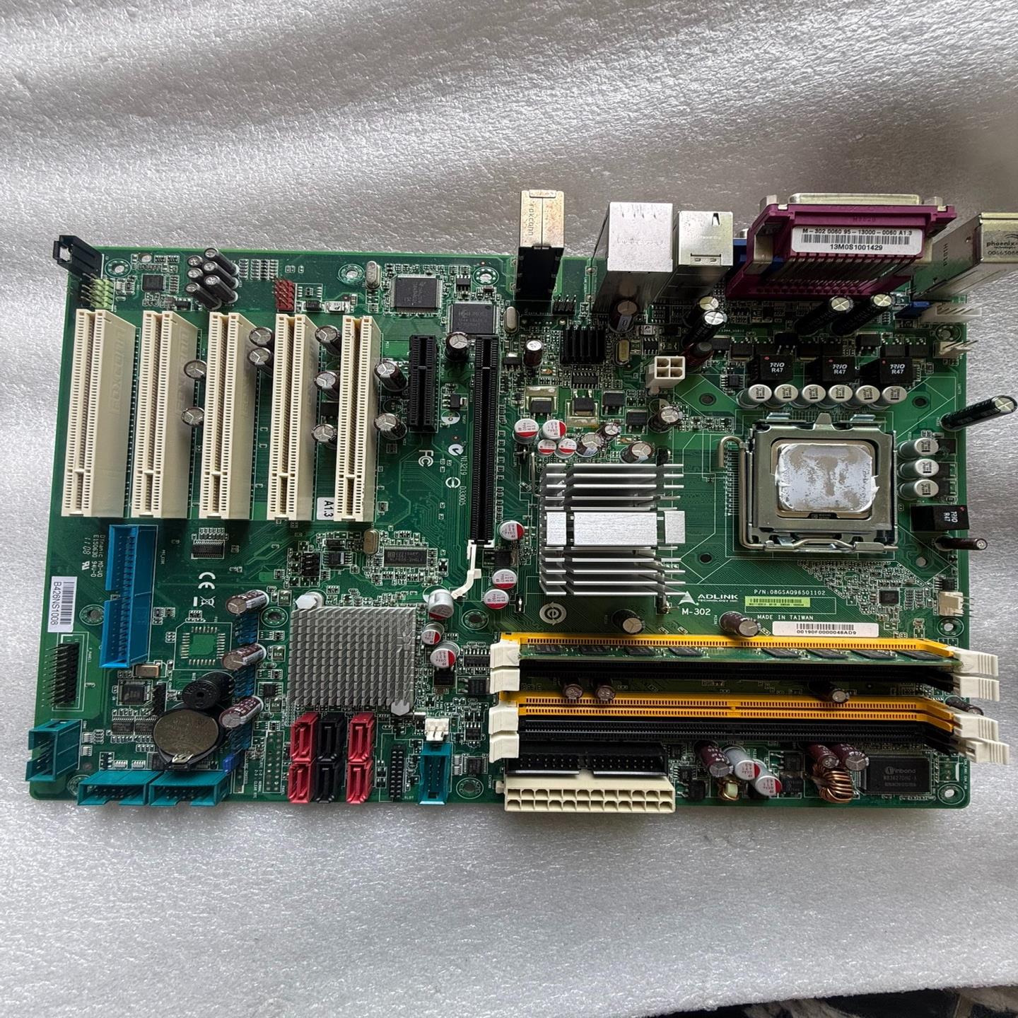 凌华工控机主板M-302 配内存CPU~询价