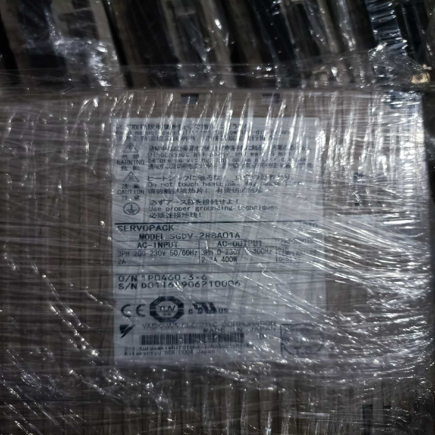 咨询-安川伺服驱动器400WSGDV-2R8A01A