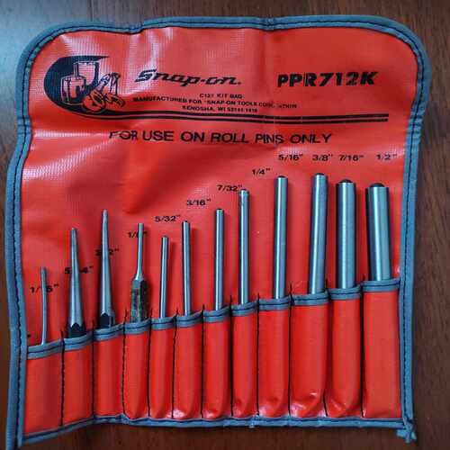 Snap on Roll 尖冲头套装 ppr712k~询价
