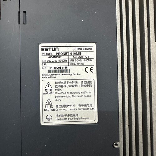 【询价】ESTUN 埃斯顿驱动器 PRONET-01AMG