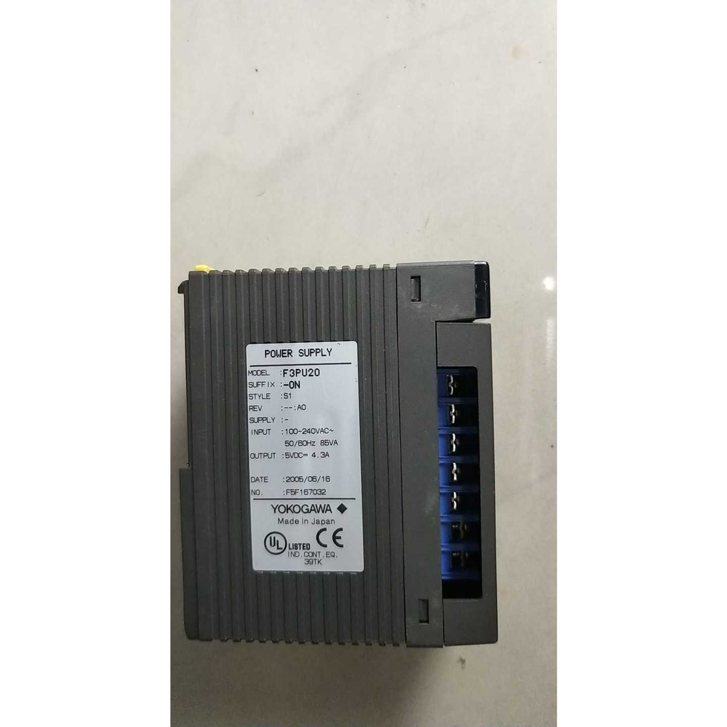 拆机正品横河F3PU20-0NPU20-0N现货*--议价商品