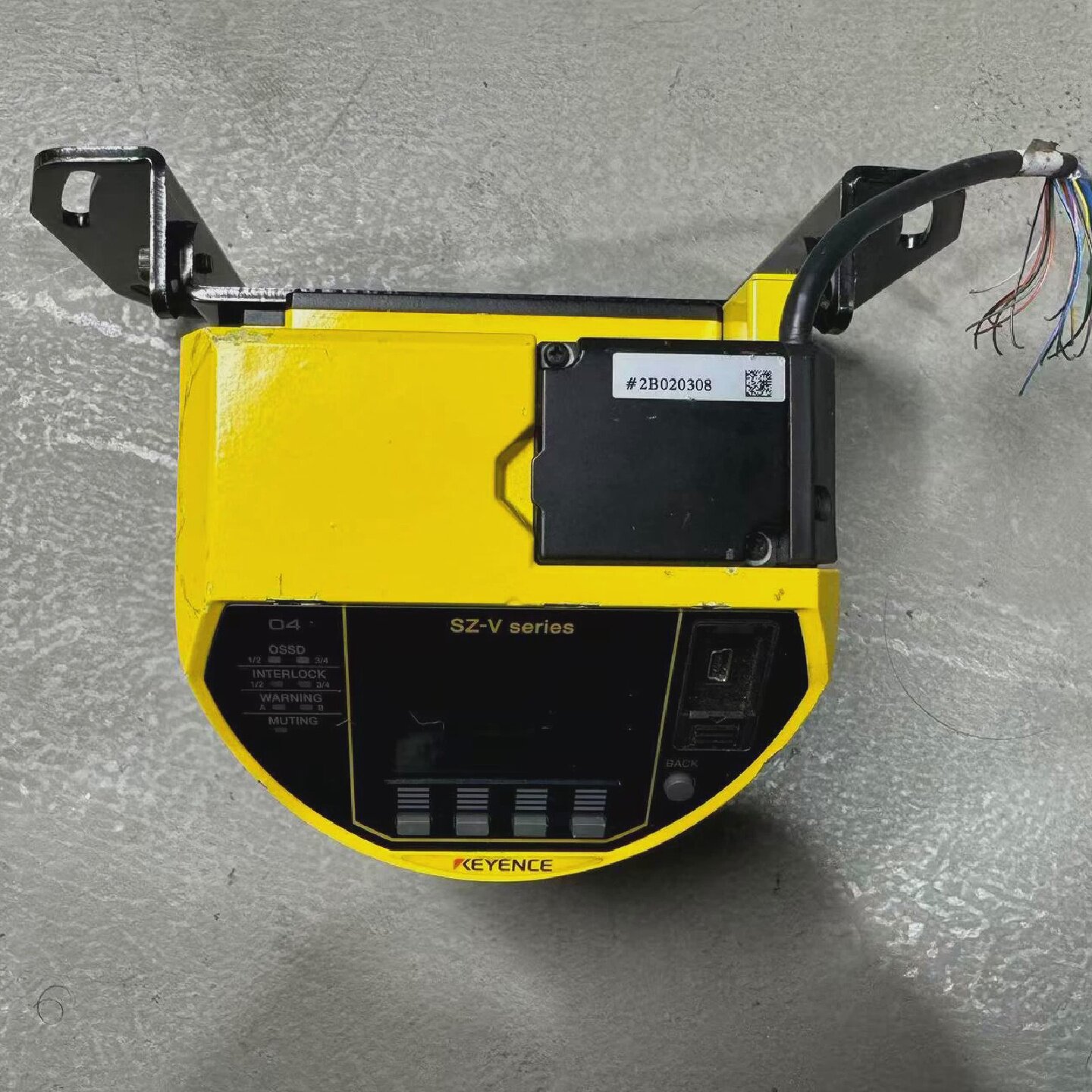 议价基恩士安全激光扫描仪型号SZV04X二手拆机实物照议价