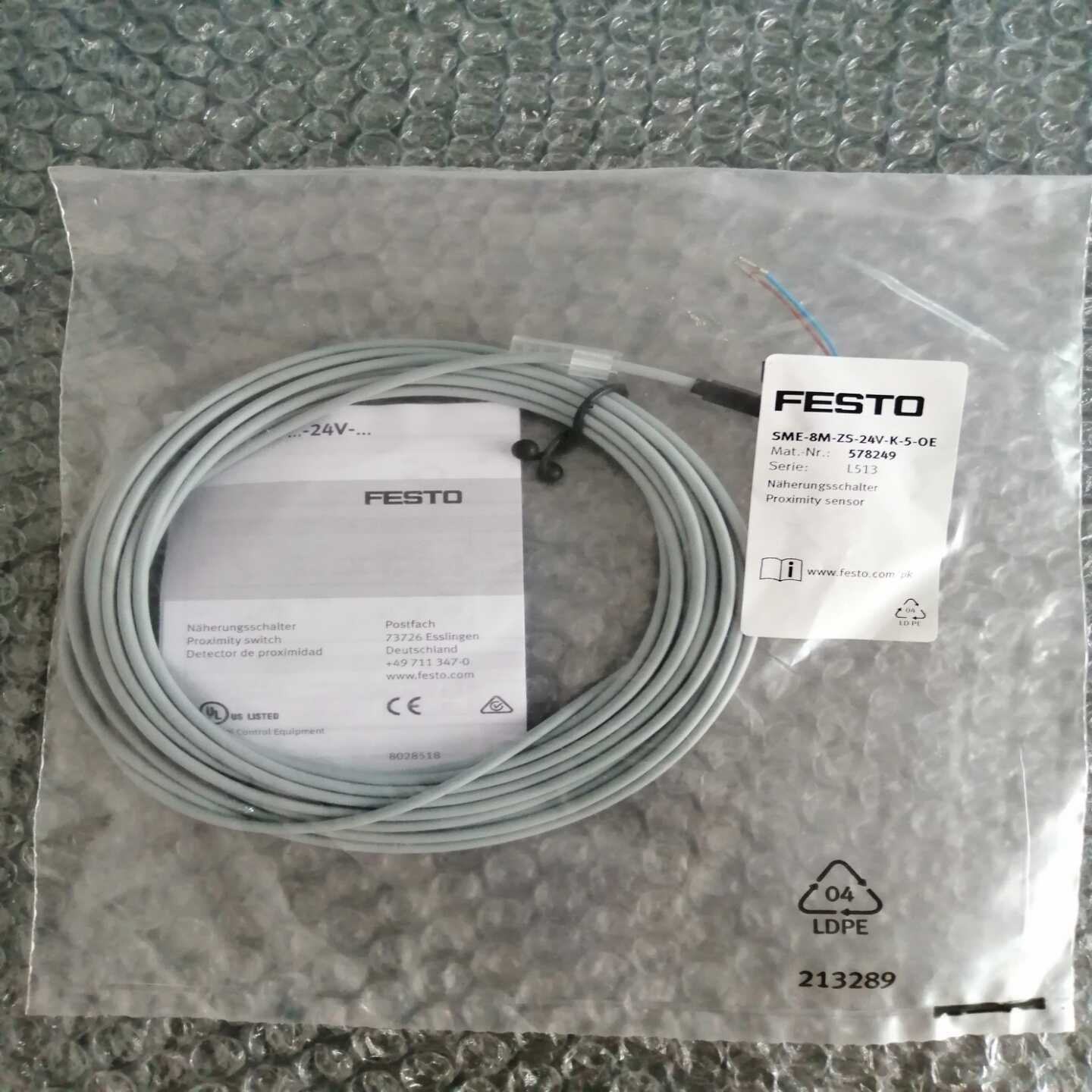 询价费斯托磁性开关SME-8M-ZS-24V-K-5-OE5