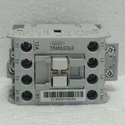 CARRIER TRANSICOLD XMC2128S 12A Contactor  24V Coil  PN 1000