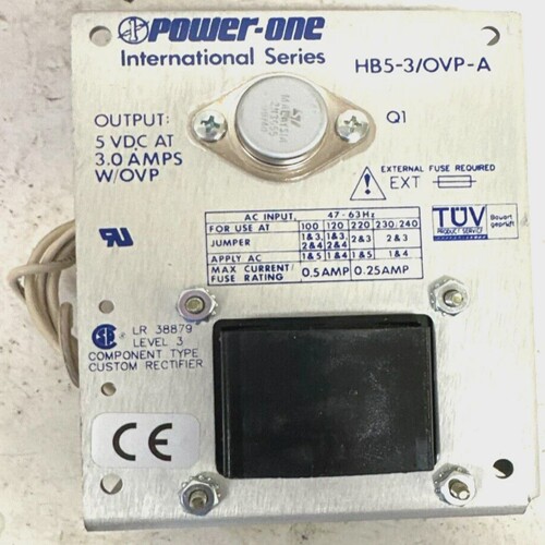POWERONESVDCOUTPUTPOWERSUPPLY5VDC3AMPS