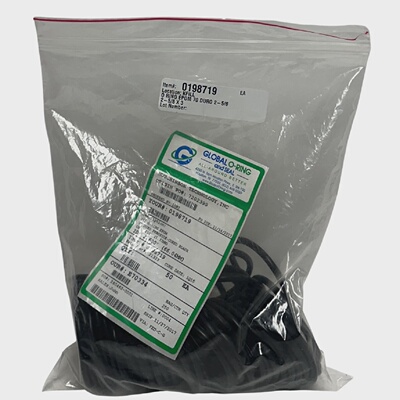 50 GLOBAL ORING AND SEAL E70334 ORINGS DURO 70 BLACK 2.60 ID