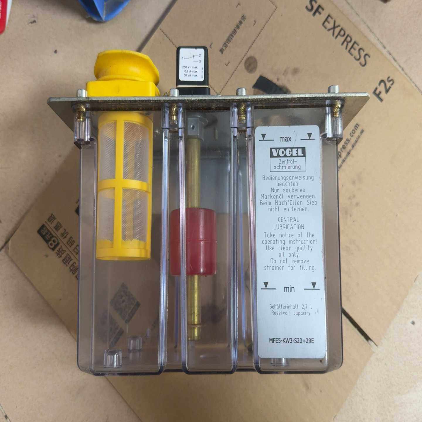 询价SKF润滑油泵MFE5-KW3-S2029E