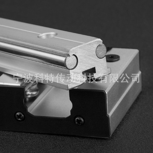 双轴心轨道光轴铝合金滚轮滑块外置双轴芯直线导轨LGD681216