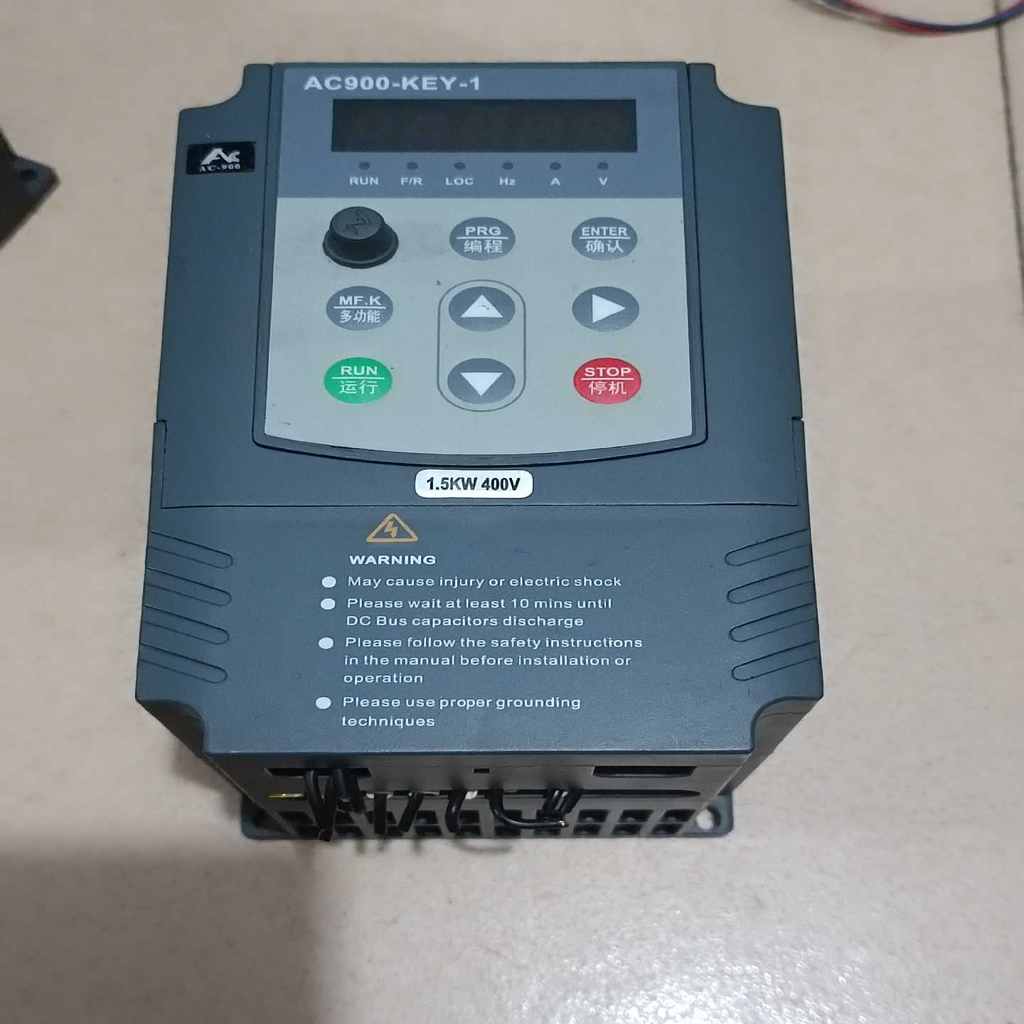 AC900变频器AC900-4T1.5GB/2.2PB1.询价