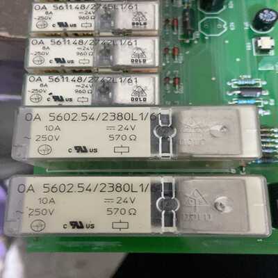 多德OA5602.54/2380L/61继电器10A24V原询价