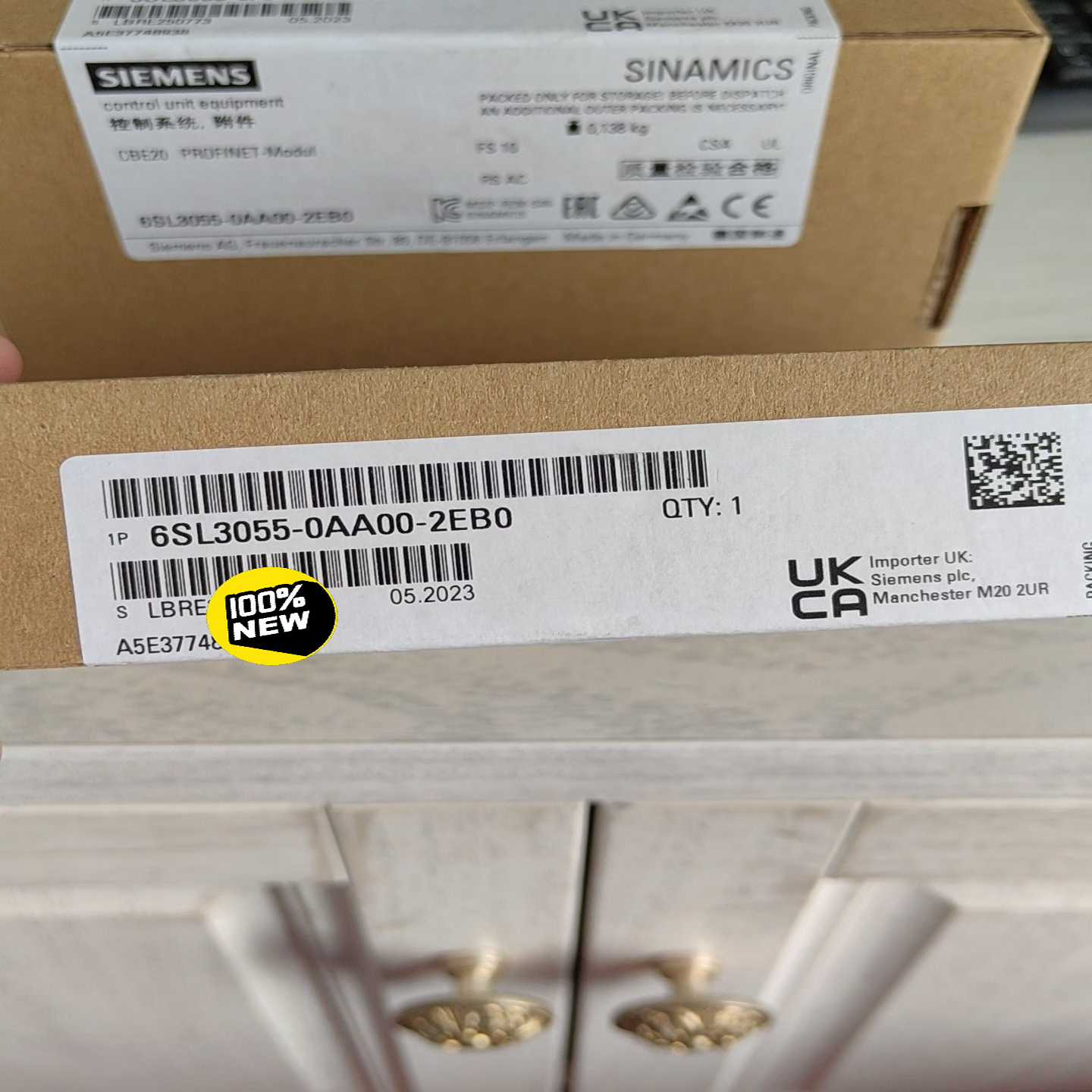全新原装正品未开封6SL3055-0AA00-2EB0，实物