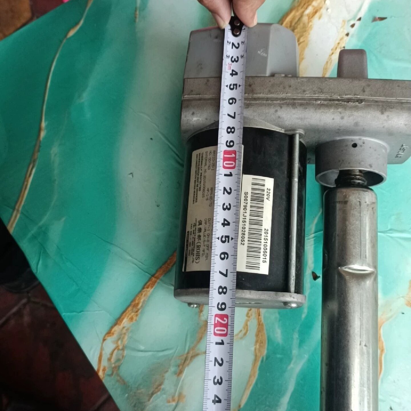 JSTAR捷世达跑步机升降电机型号JS25B台湾制造