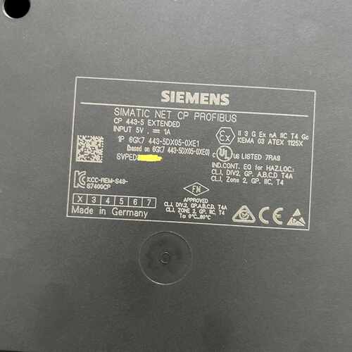 询价6GK7443-5DX05-0XE1实图如下外观完好成