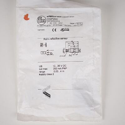IFM EFFECTOR 200 OGP200 OGPDPKGUS100 PHOTOELECTRIC SENSOR  6