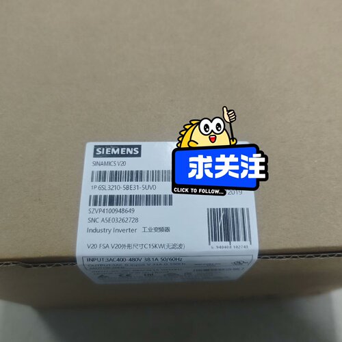询-V20变频器6SL32105BE315UV015