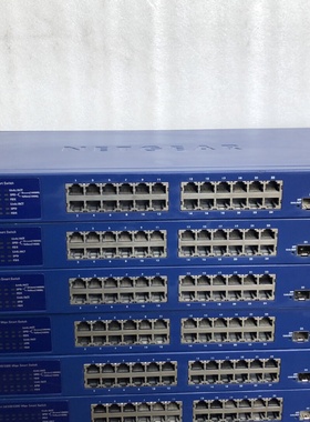 NETGEAR网件GS724TV424口千兆WEB管议价