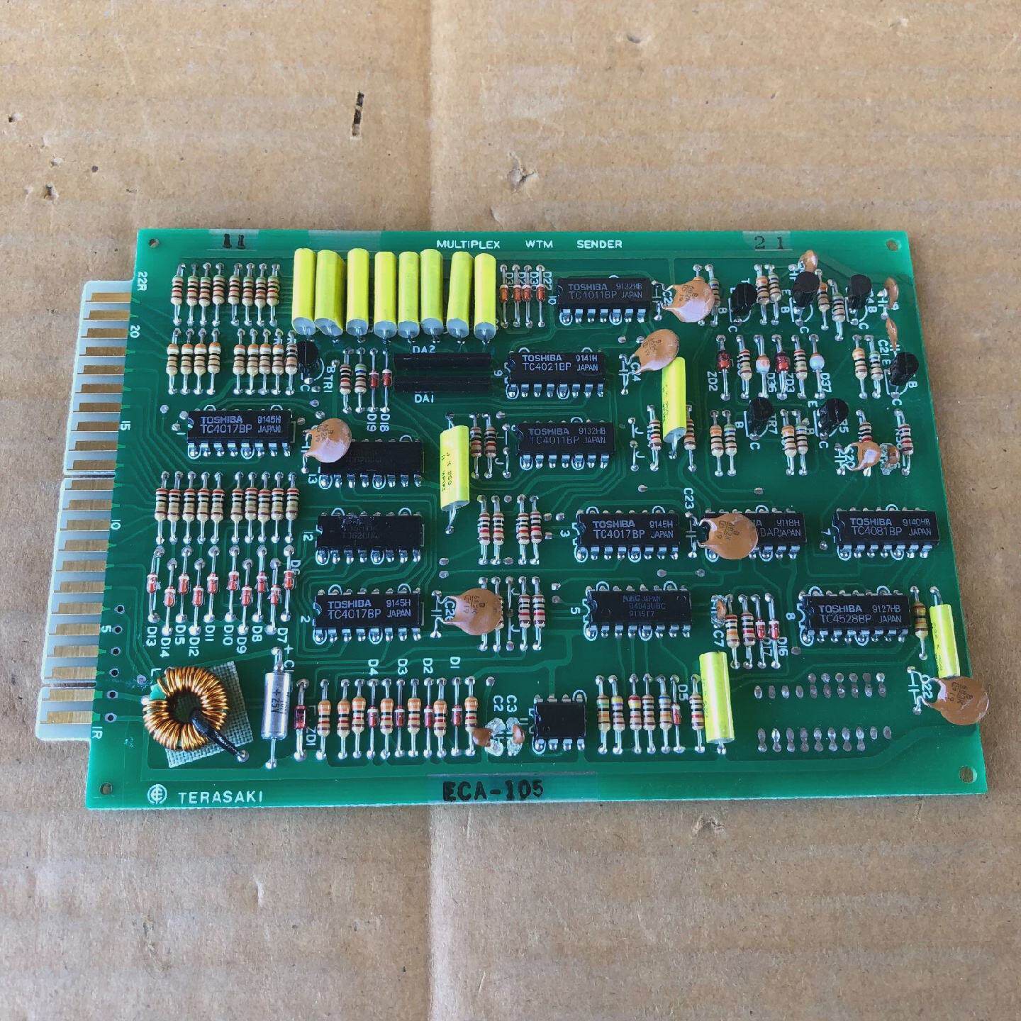 TERASAKI ELECTRIC ECA105 MULTIPLEX WTM SENDER UNIT K76580300 - 实物图