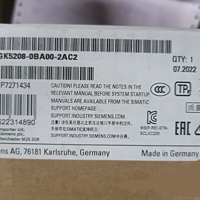 议价西门子交换机6GK5208-0BA00-2AC2 8口 IE交换机 6GK52080BA00