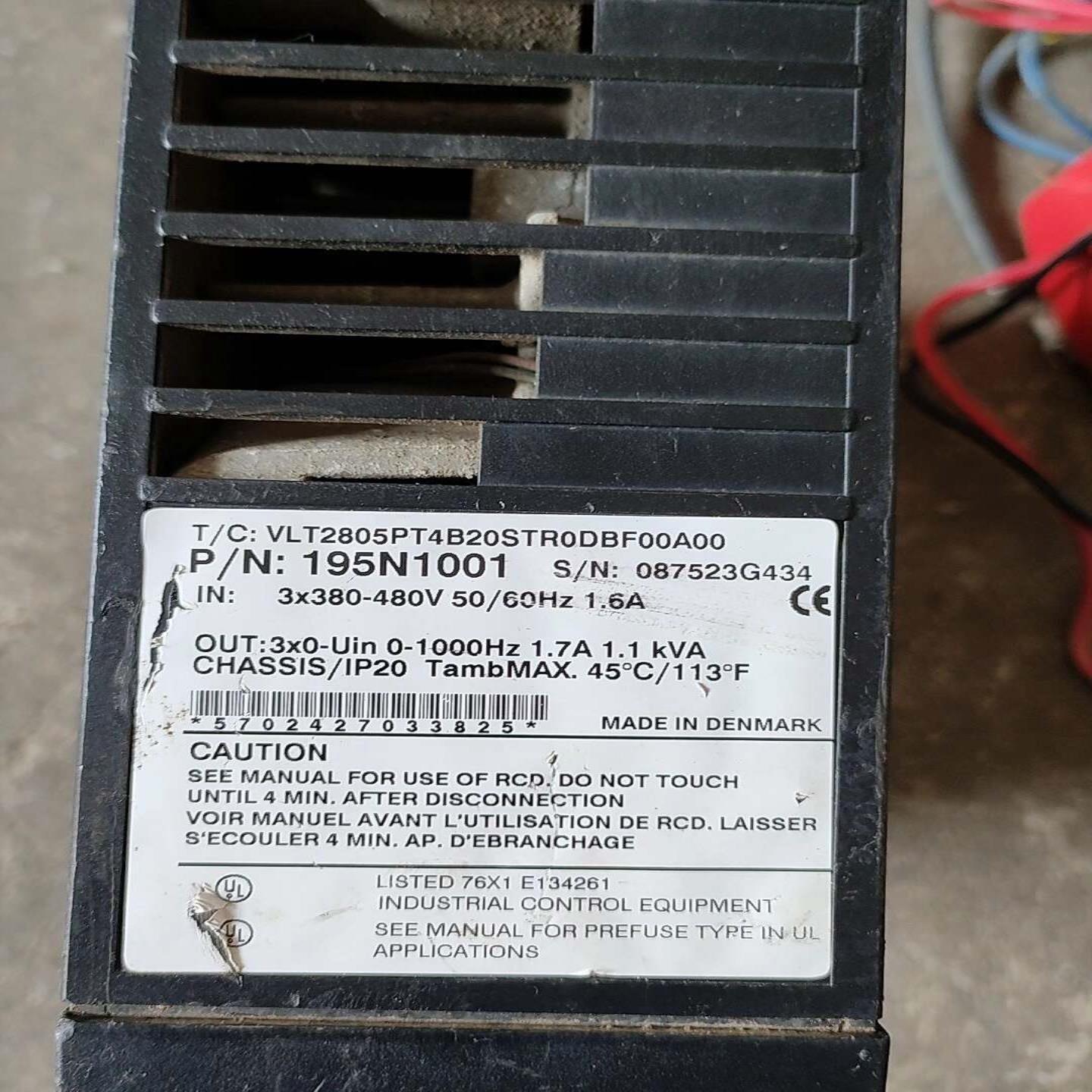 丹佛斯变频器VLT28000.55Kw--议价商品