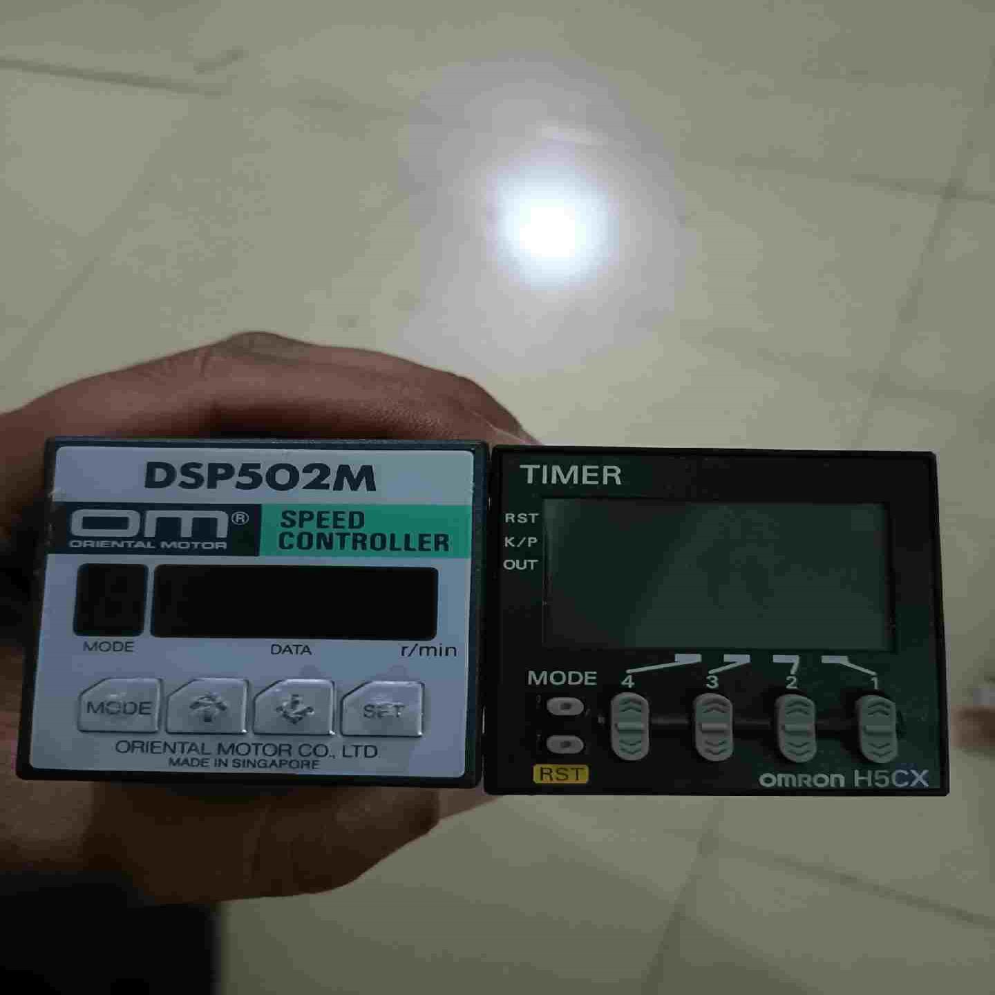 【请询价】拆机东方马达调速器DSP502MH5CX-L8D数显计时