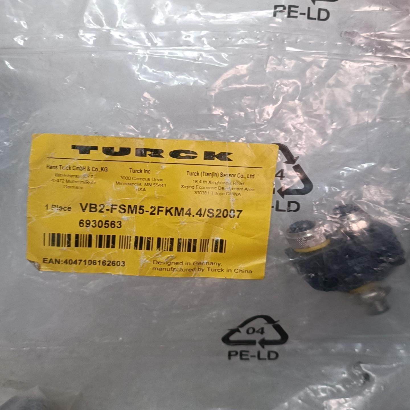 【请询价】TURCK 图尔克 VB2-FSM5-2FKM44S20