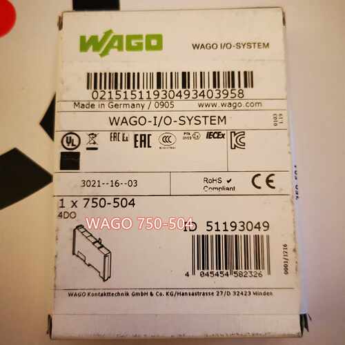 配件WAGO 750-530 750-553万可现货模块议价