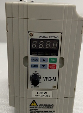 台达变频器VFDM1.5KW230V议价
