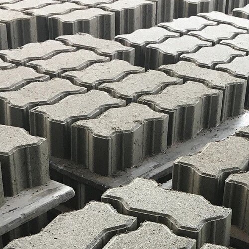 S型波浪码头砖六棱块护坡砖河道护坡六角空心砖水泥六角砖连锁块
