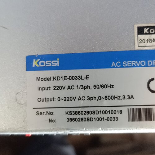 kossi科伺驱动器KD1E0033LE货-询