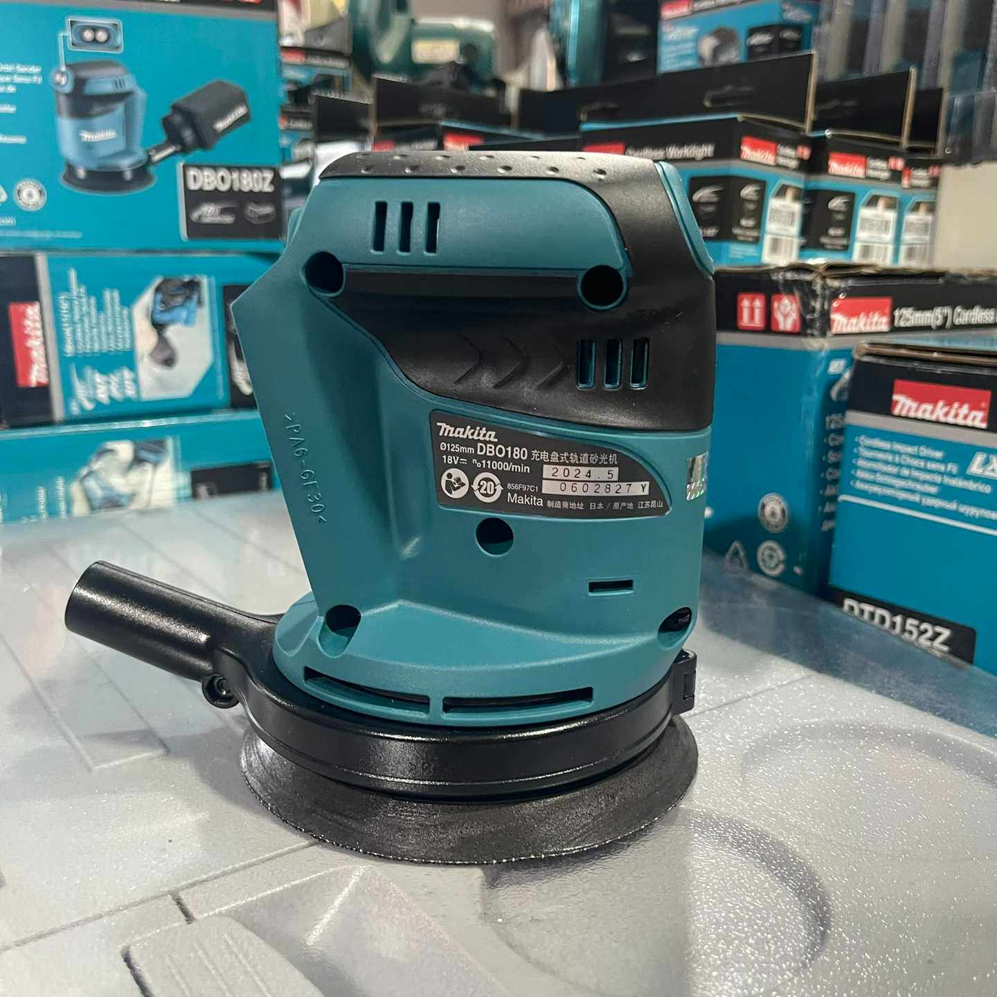 #Makita/牧田牧田DBO180充电式圆砂机砂光机询价