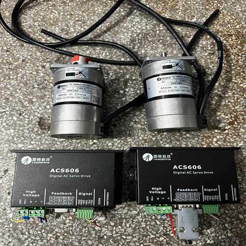 雷赛90W无刷伺服电机 ACS606 电机型号BLM5709~询价