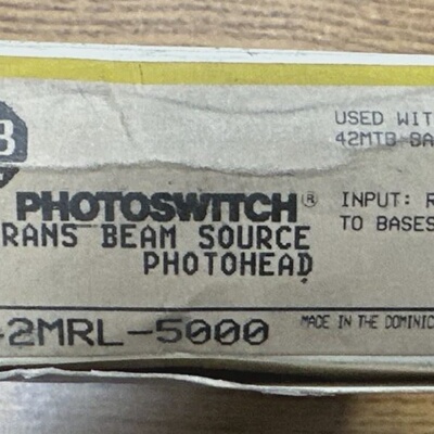 ALLENBRADLEY 42MRL5000 PHOTOSWITCH TRANS BEAM SOURCE PHOTOHE