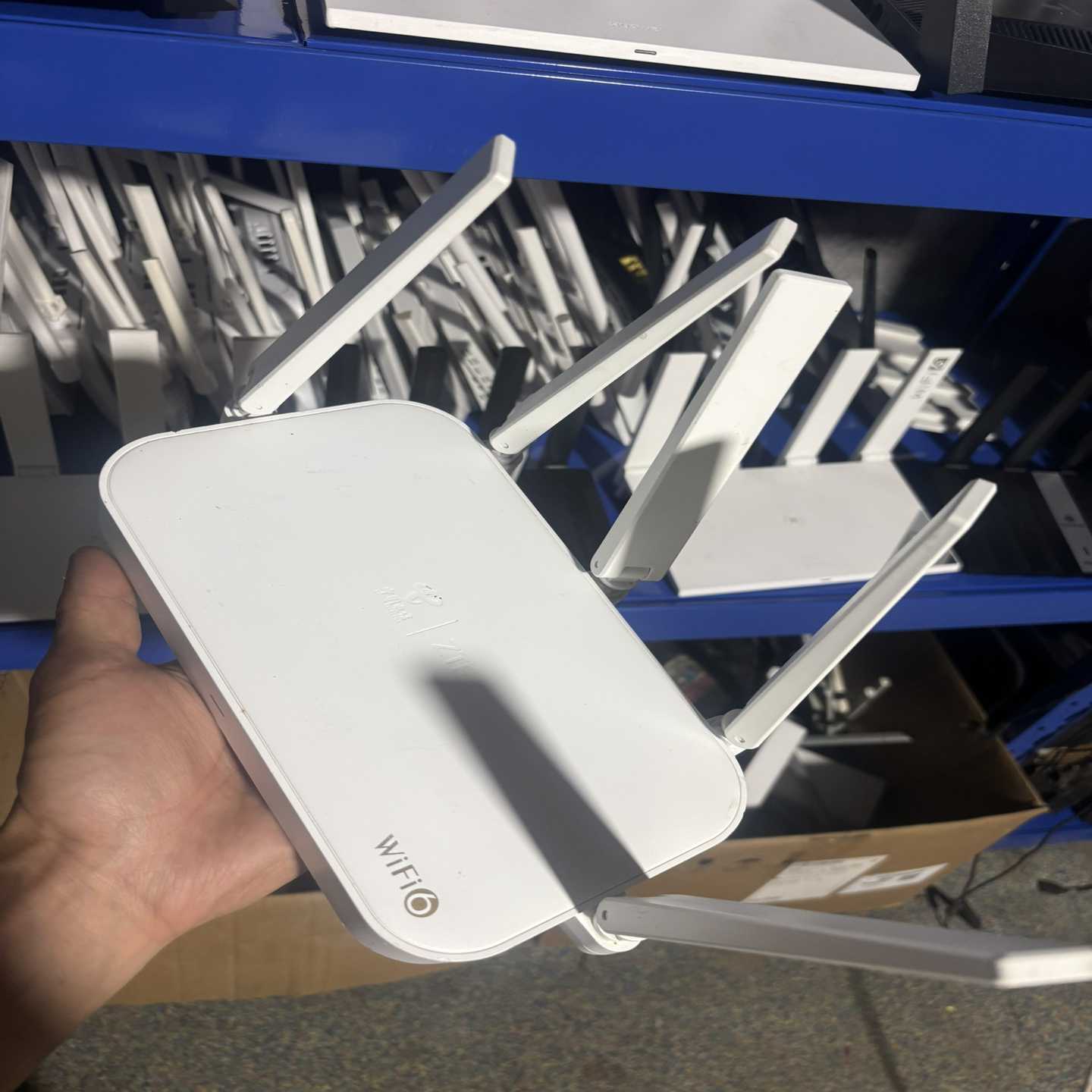 出售中兴ZXHN E1630 WiFi6千兆双频路由器，电信-询价客服