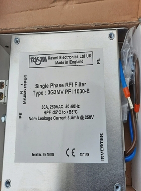 Rasmi3G3MVPFI1030-EFilter-High-PerformanceRFISuppres