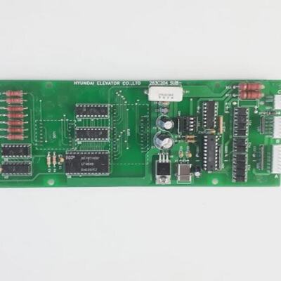 Scheda Display Sub Chiamata Hyundai Elevator 263C204