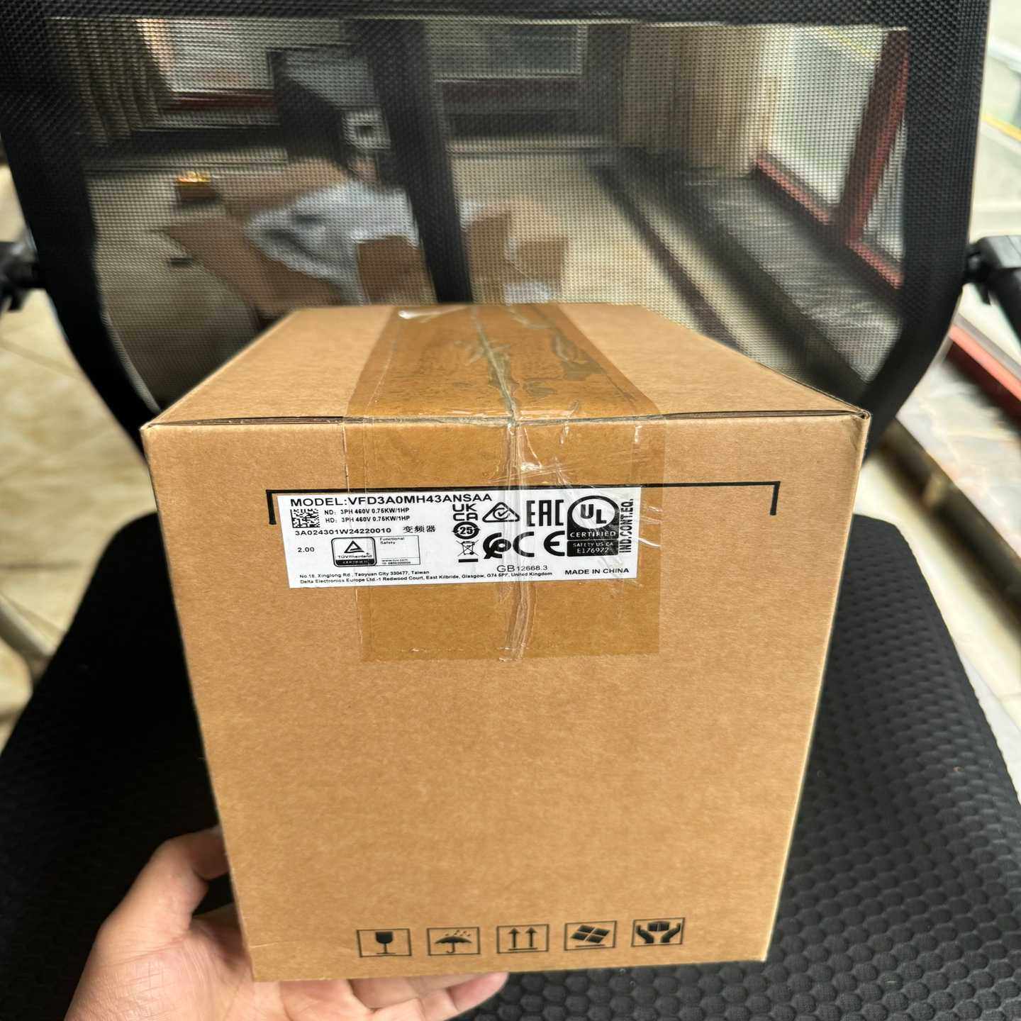 【议价】台达0.75KW变频器VFD3A0MH43ANSAA适用