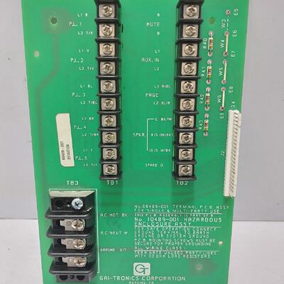 GaiTronics 69489001 Terminal P.C.B