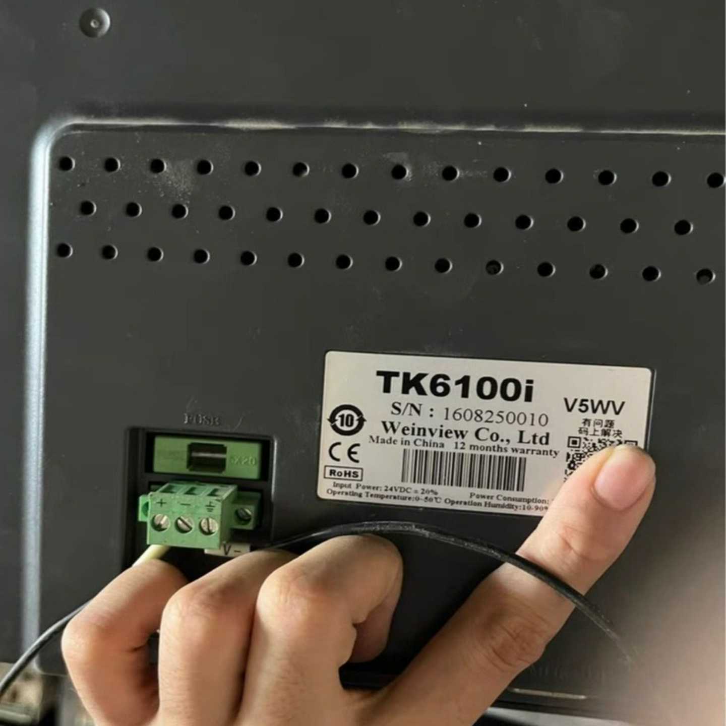 售前询价询价-威纶通TK6100iv5wv功能正常