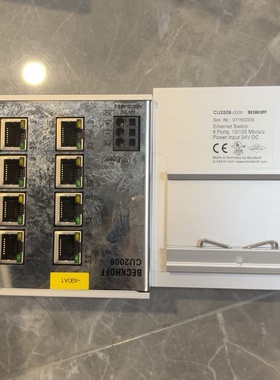 倍福BECKHOFFCU20080000工业交换机8口-议价