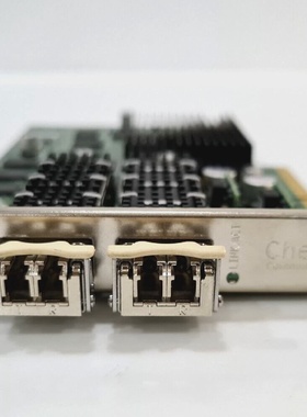 Chelsio 110107320 Dual Port 10GB PCIE Fiber Channel HBA Via