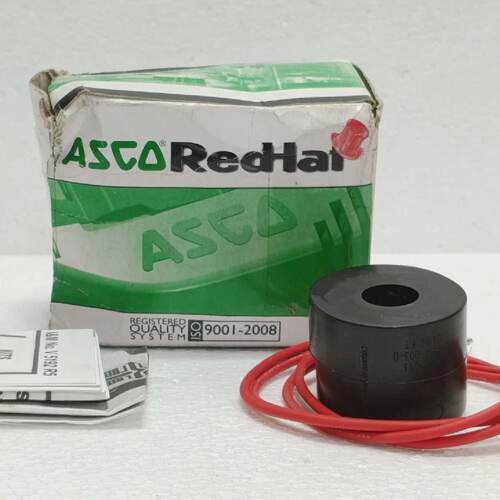 ASCO 066611003D MPC011 RedHat Solenoid Coil 24V DC 11.2W Cla