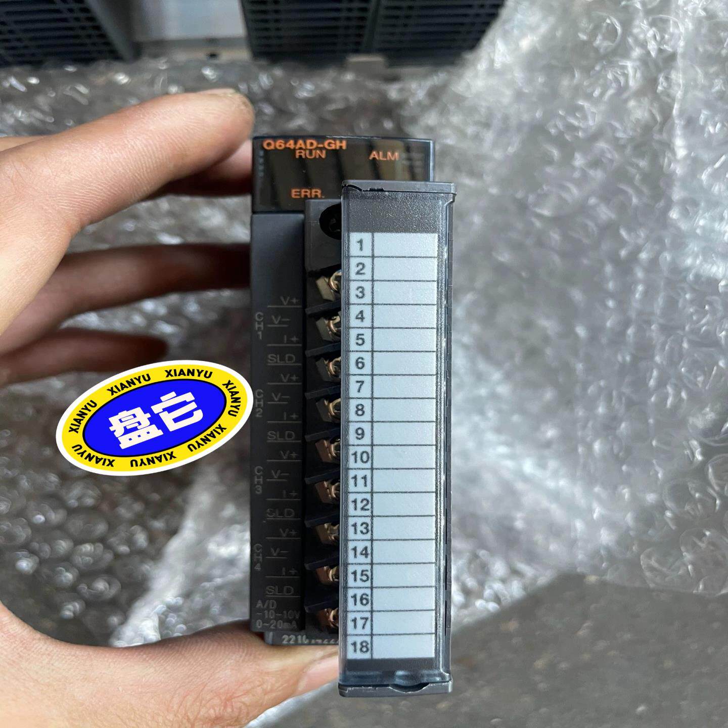 【议价】Q系列PLCQ64AD-GH功能成色冲新序列号