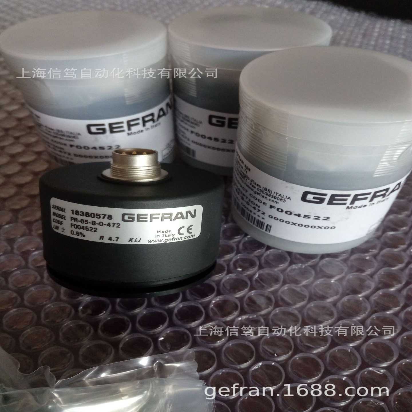 意大利FRAN角度电位器PRk-65-B-0-472杰佛伦PR65传感器F004522